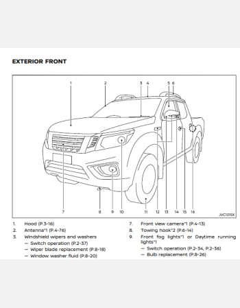 nissan navara 2019 owners manual rhd and lhd